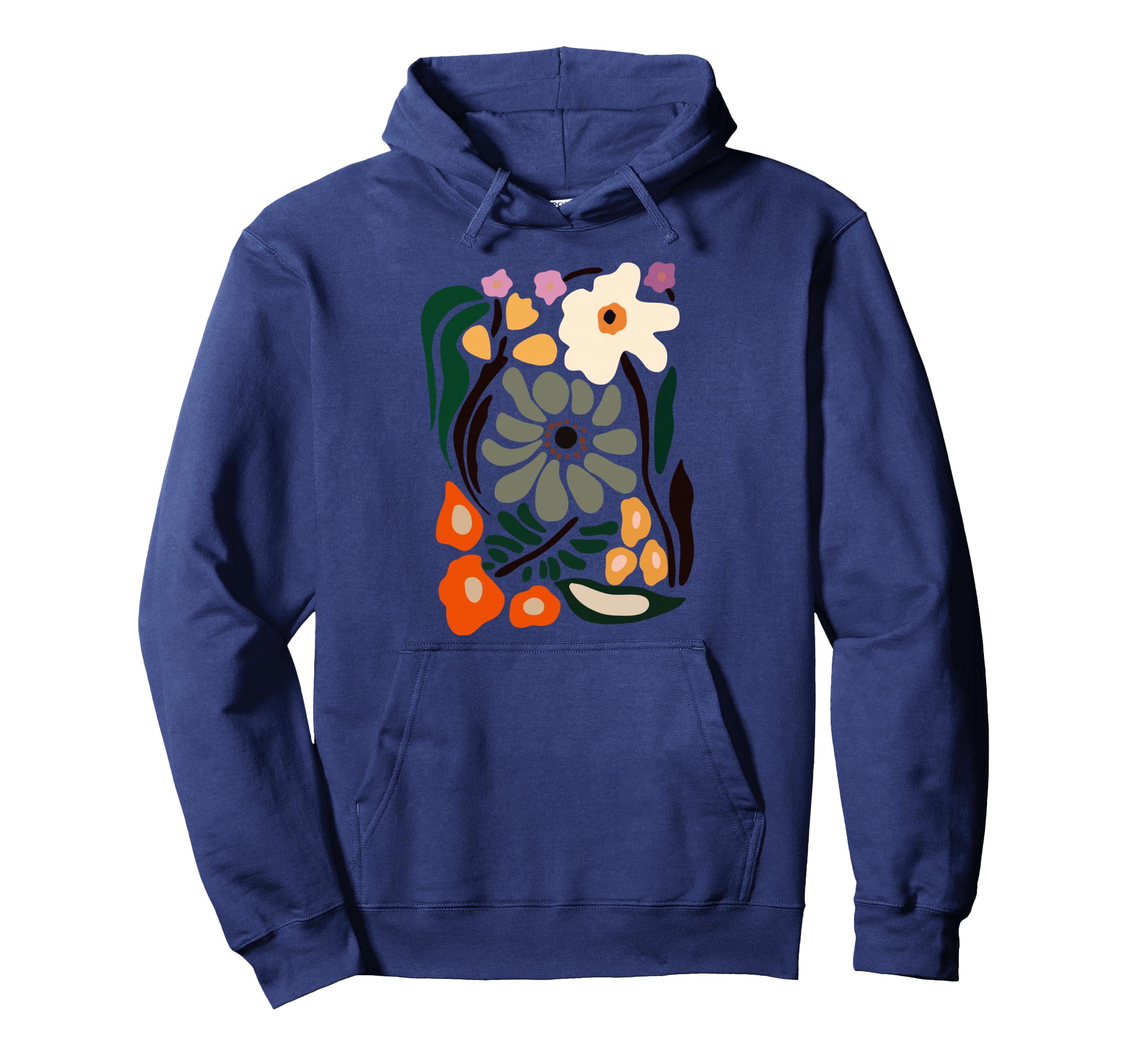 Boho Flower Aesthetic Paint Summer Casual Hoodie - Trendy Graphic Unisex - T-Shirt, Sweatshirt, Hoodie