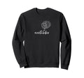 Overthinker Funny Sarcastic Sweatshirt - Minimalist Print for Adults - T-Shirt, Sweatshirt, Hoodie