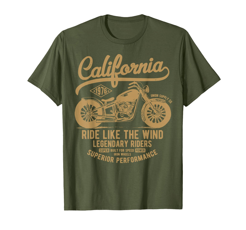 California Motorcycle T-Shirt - Aesthetic Graphic Unisex - T-Shirt, Sweatshirt, Hoodie