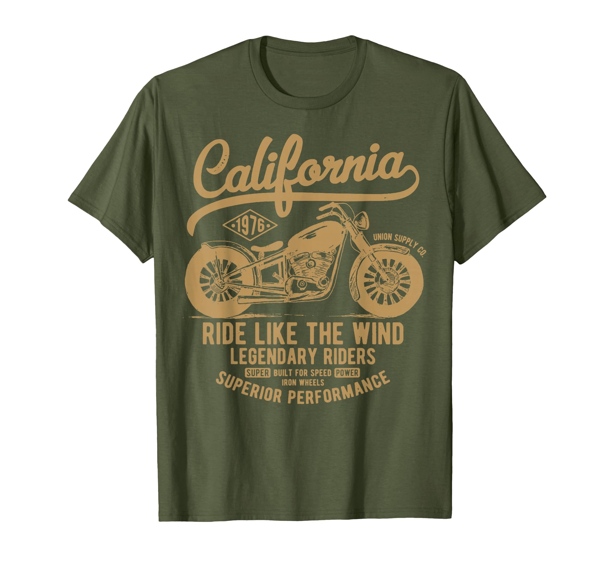 California Motorcycle T-Shirt - Aesthetic Graphic Unisex - T-Shirt, Sweatshirt, Hoodie