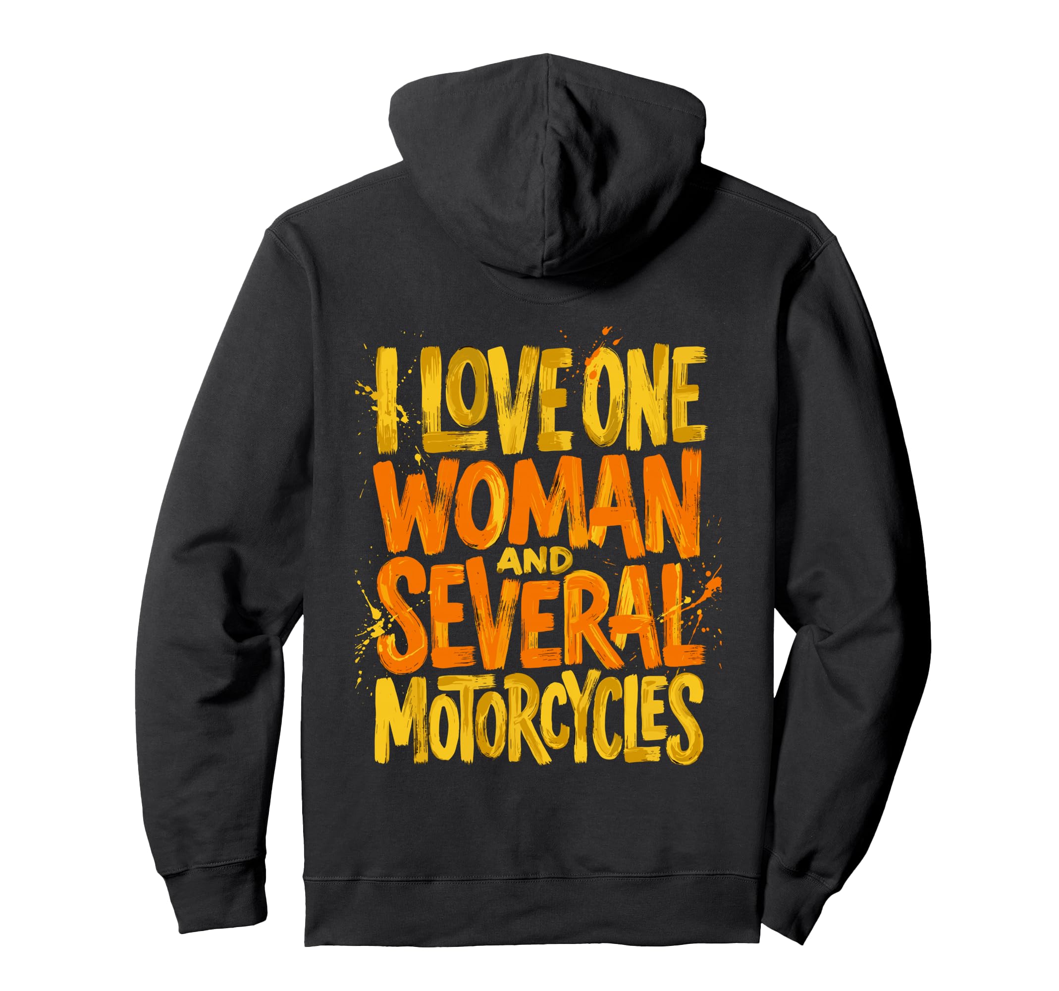 One Several Motorcycles Funny Biker Hoodie - Aesthetic Graphic for Adults - T-Shirt, Sweatshirt, Hoodie