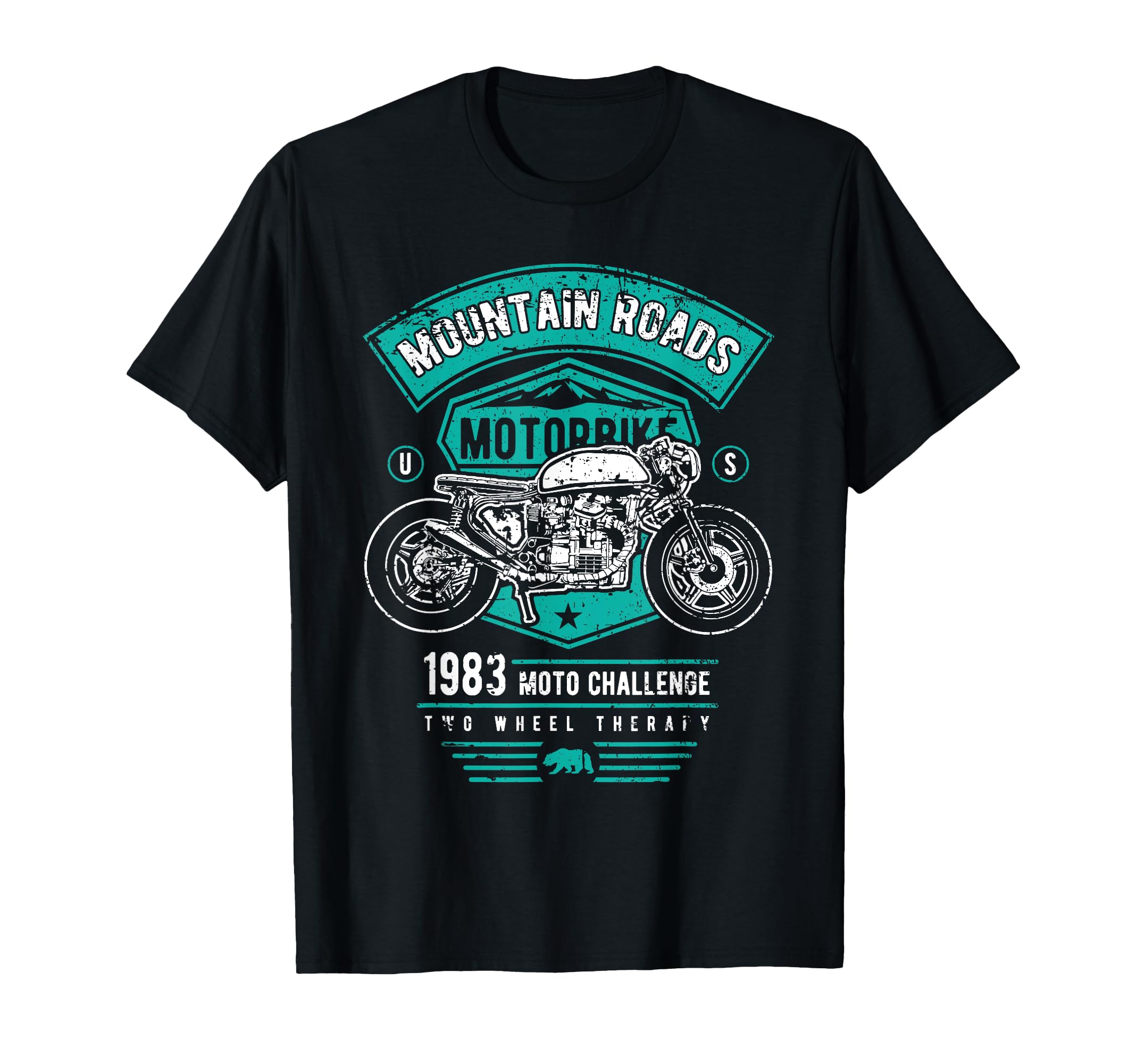 Mountain Roads Motorcycle Challenge T-Shirt - Streetwear Style Men Women - T-Shirt, Sweatshirt, Hoodie