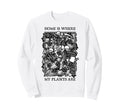 Home Is Where My Plants Are Skull Sweatshirt - Graphic Print Men Women - T-Shirt, Sweatshirt, Hoodie