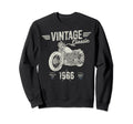 Born 1966 Birthday Motorbike Sweatshirt - Custom Art Print Men Women - T-Shirt, Sweatshirt, Hoodie