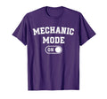 Mechanic Mode Funny Automotive T-Shirt - Unique Graphic for Adults - T-Shirt, Sweatshirt, Hoodie