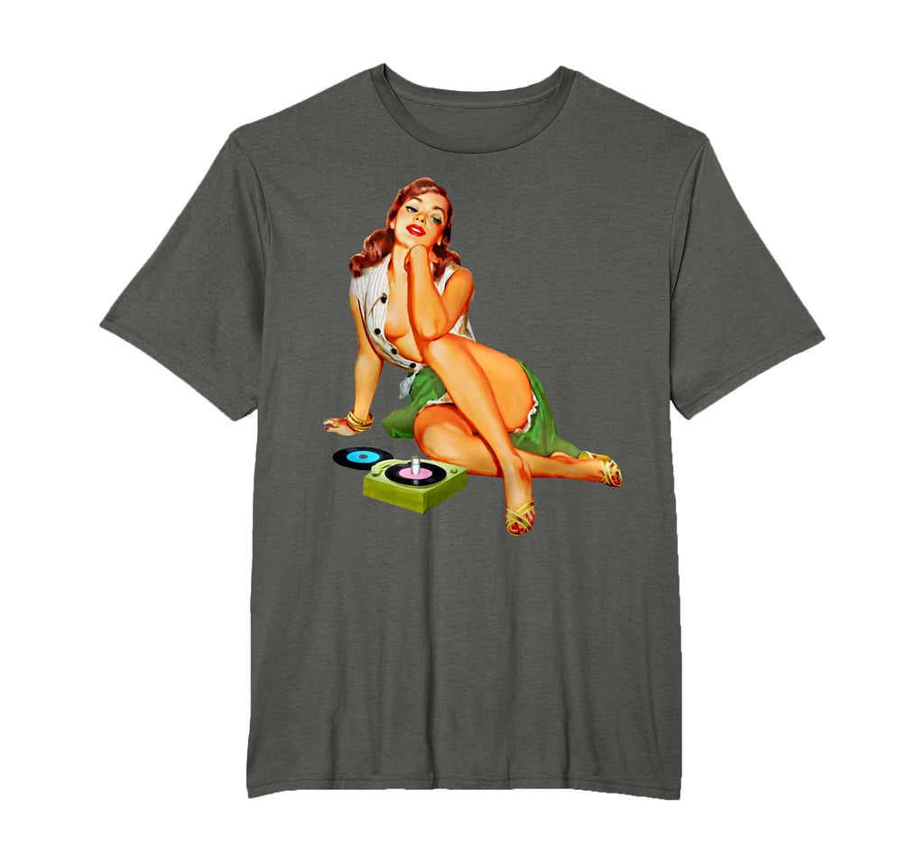 Pin Up Pretty Brunette Gorgeous T-Shirt - Casual Everyday Wear for Adults - T-Shirt, Sweatshirt, Hoodie
