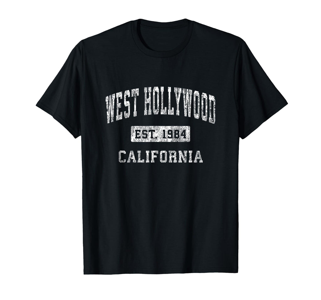 West Hollywood California Ca T-Shirt - Unique Graphic Men Women - T-Shirt, Sweatshirt, Hoodie