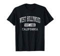 West Hollywood California Ca T-Shirt - Unique Graphic Men Women - T-Shirt, Sweatshirt, Hoodie