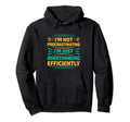Overthinking Overthinker Funny Hoodie - Casual Everyday Wear Men Women - T-Shirt, Sweatshirt, Hoodie