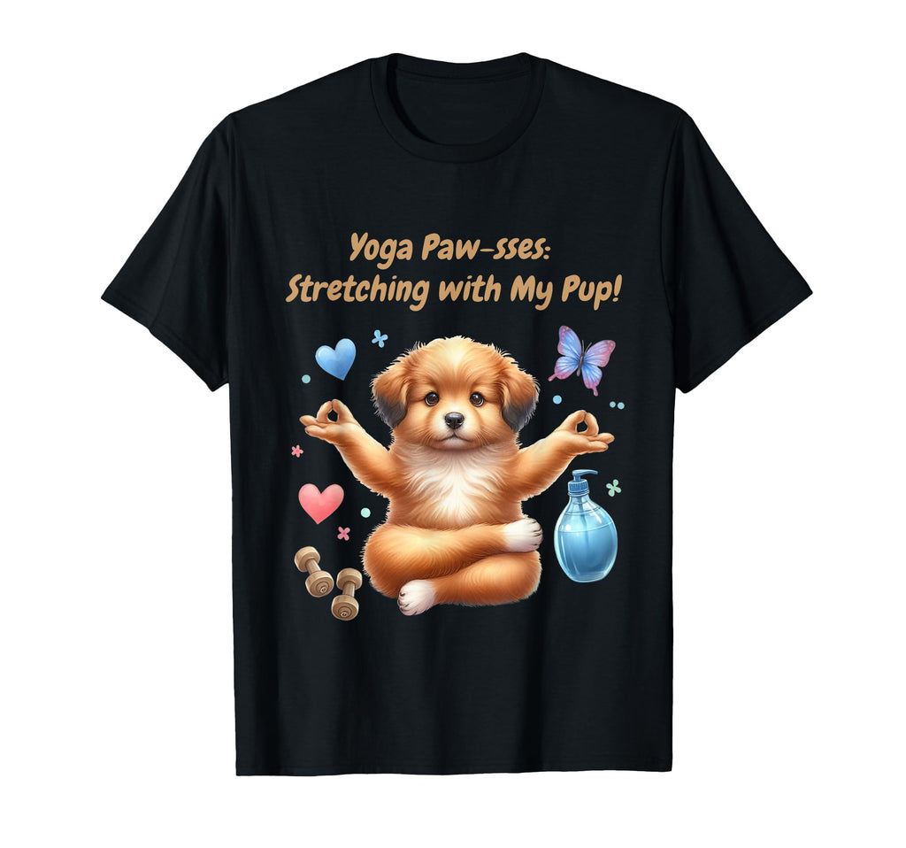 Funny Paws And Reflect Adorable Puppy T-Shirt - Fun Novelty Design Unisex - T-Shirt, Sweatshirt, Hoodie