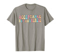 Acceptance Neurodiversity Autism T-Shirt - Fun Novelty Design Unisex - T-Shirt, Sweatshirt, Hoodie