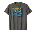 Born 1943 Birthday Typography T-Shirt - Casual Everyday Wear for Adults - T-Shirt, Sweatshirt, Hoodie