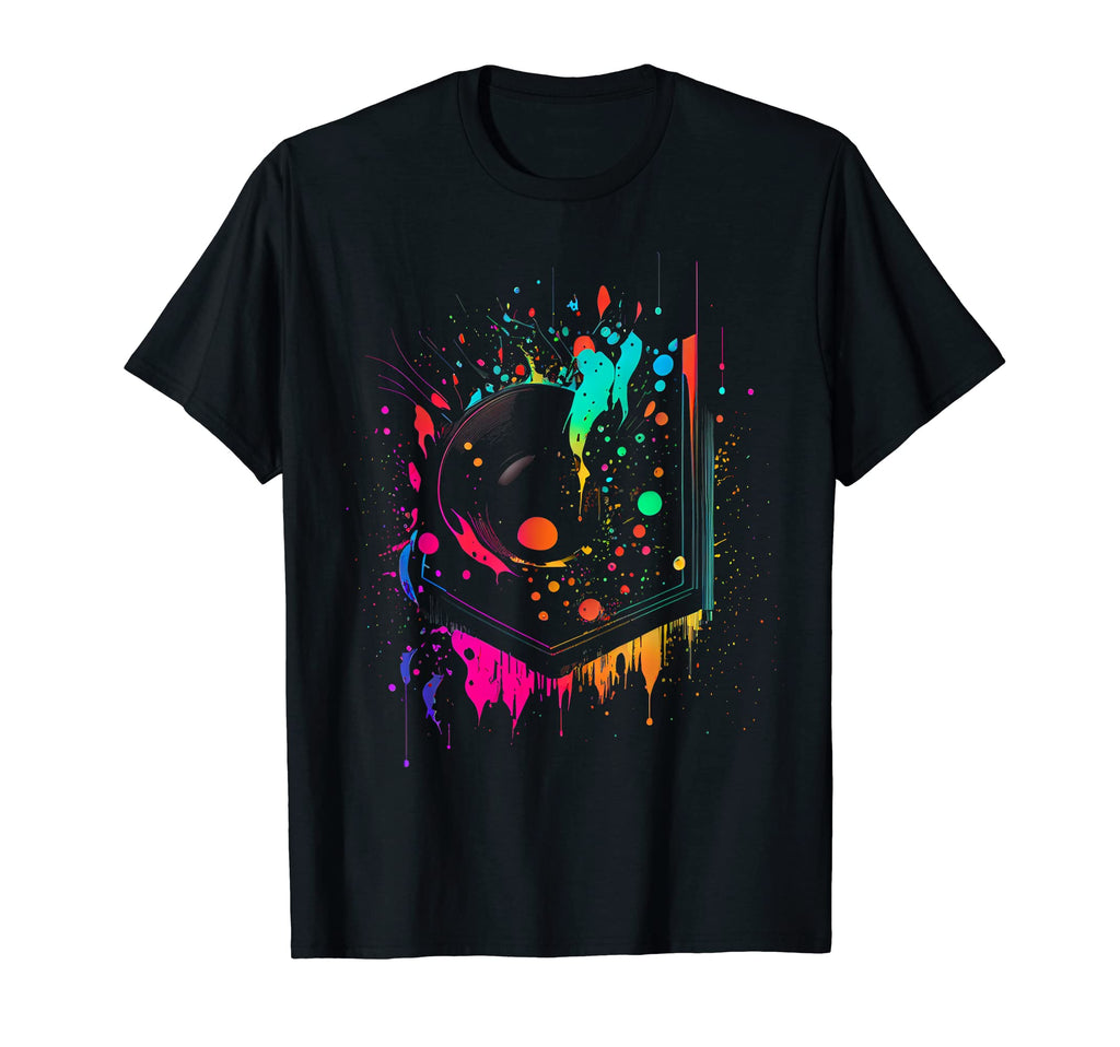 Vinyl Record Record Player 80S 90S T-Shirt - Streetwear Style Unisex - T-Shirt, Sweatshirt, Hoodie