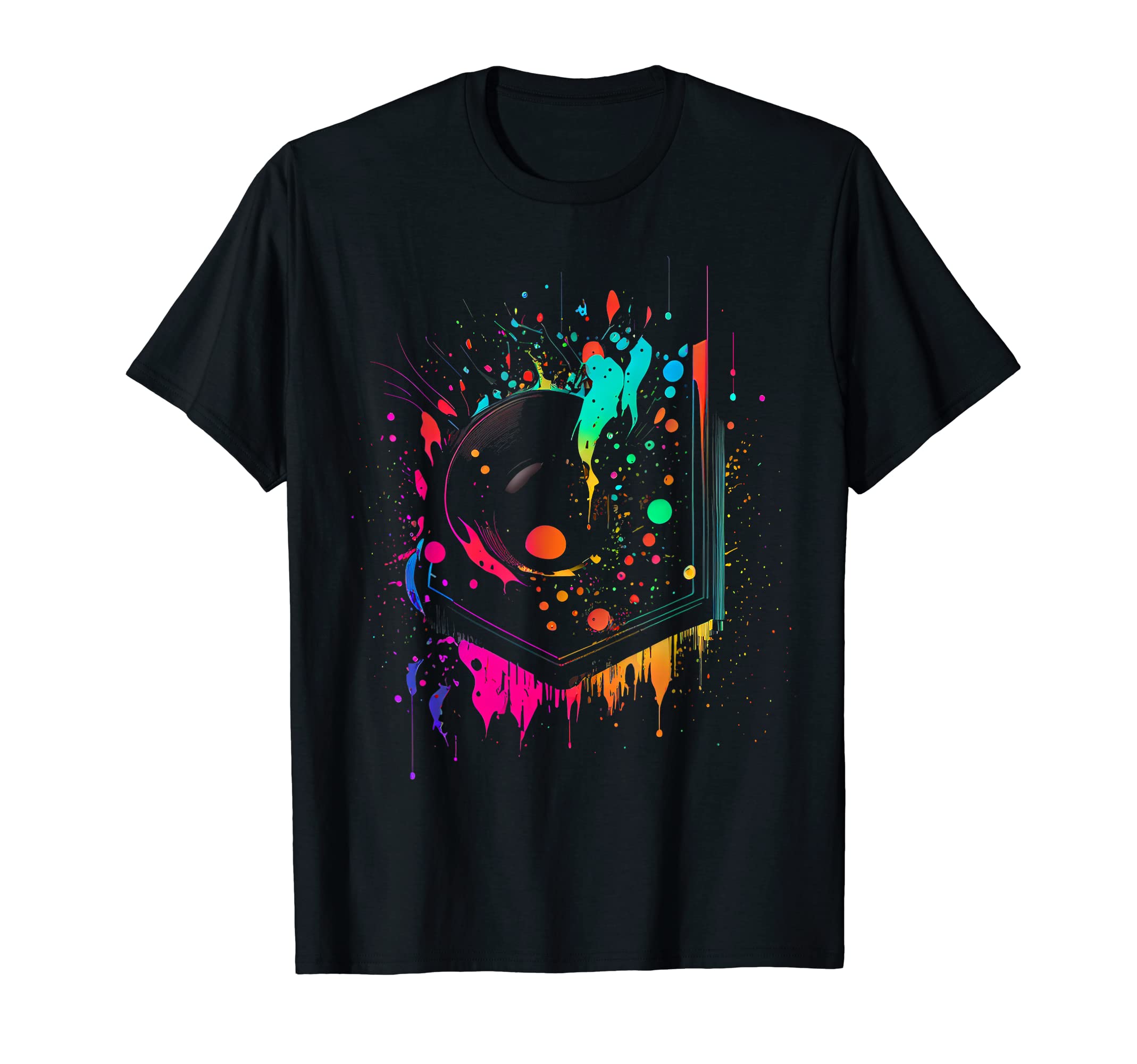 Vinyl Record Record Player 80S 90S T-Shirt - Streetwear Style Unisex - T-Shirt, Sweatshirt, Hoodie