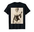 Elegant Pin Up Seductive Corset T-Shirt - Casual Everyday Wear Men Women - T-Shirt, Sweatshirt, Hoodie