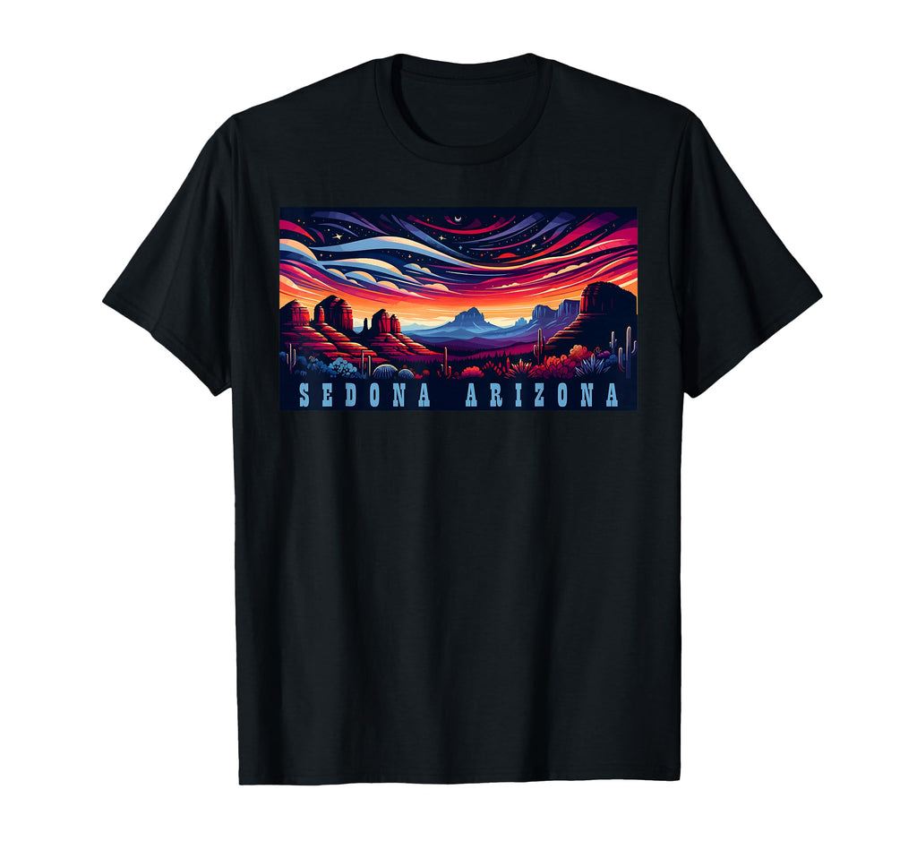 Sedona Az Hiking Outdoors Mountain T-Shirt - Graphic Print Men Women - T-Shirt, Sweatshirt, Hoodie