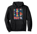 Abstract Geometric Flower Floral Hoodie - Minimalist Print for Adults - T-Shirt, Sweatshirt, Hoodie