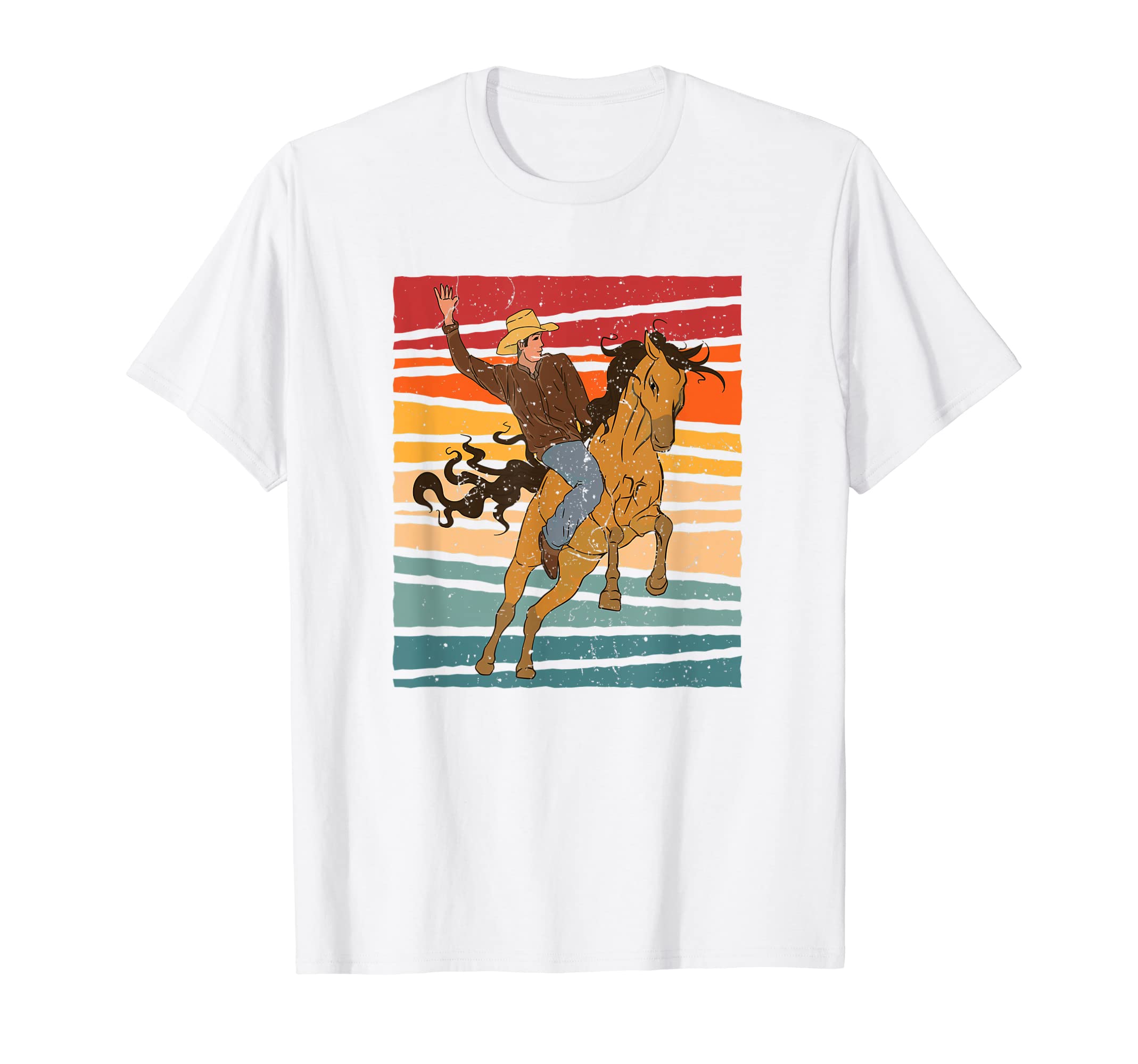 Texas Horseback Rider Country T-Shirt - Streetwear Style for Adults - T-Shirt, Sweatshirt, Hoodie