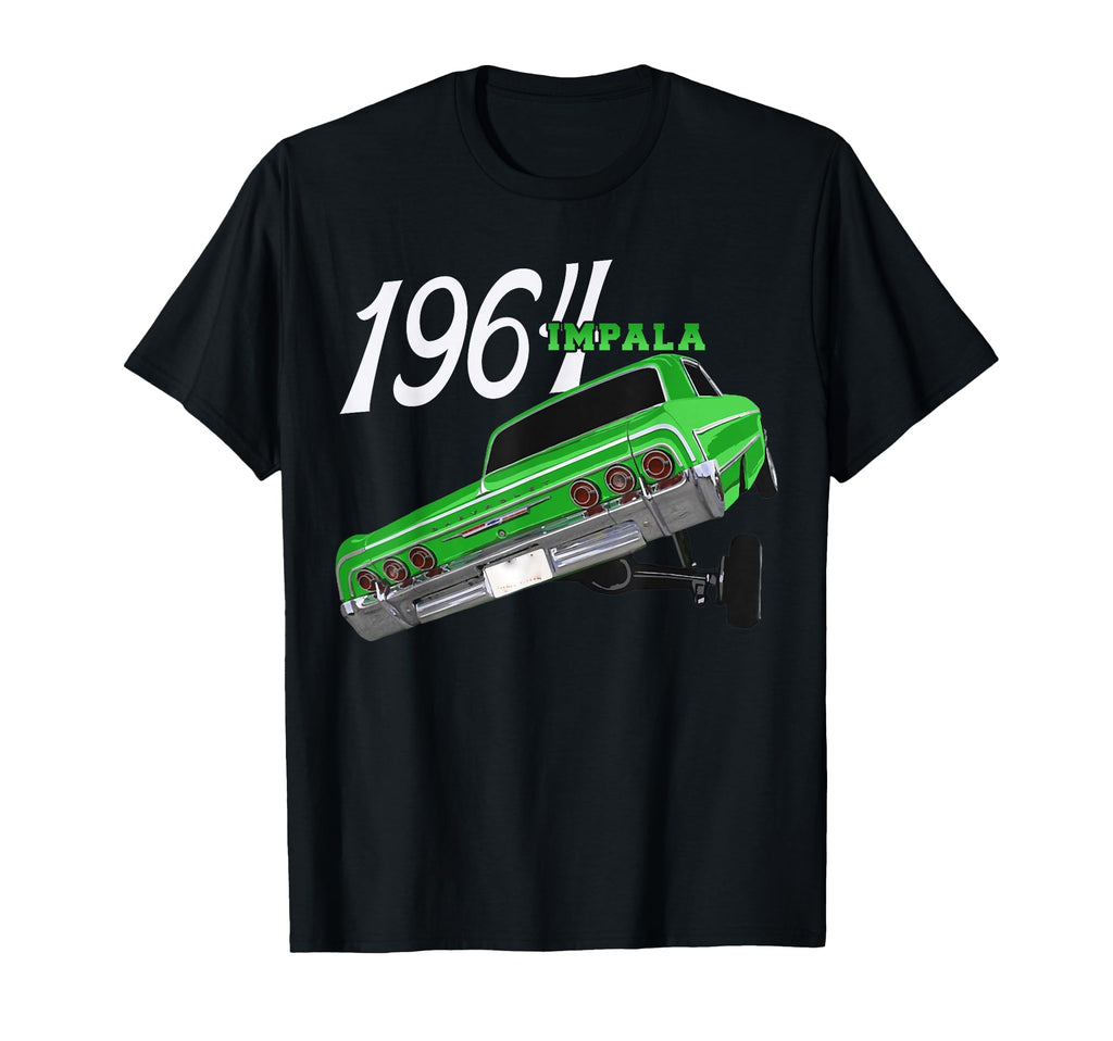 1964 64 Impala Old School Muscle Car T-Shirt - Casual Everyday Wear Unisex - T-Shirt, Sweatshirt, Hoodie