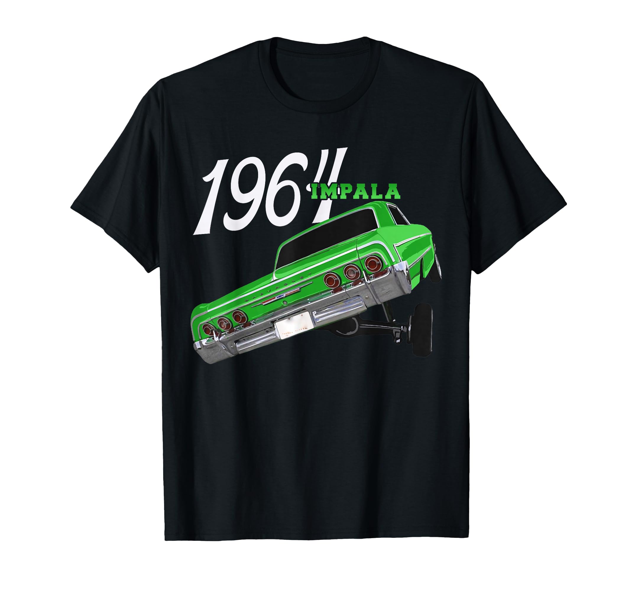 1964 64 Impala Old School Muscle Car T-Shirt - Casual Everyday Wear Unisex - T-Shirt, Sweatshirt, Hoodie