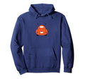 Orange Little Minimalist Oval Air Cooled Hoodie - Unique Graphic Men Women - T-Shirt, Sweatshirt, Hoodie