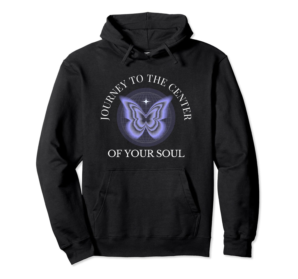 Esoteric Butterfly Mystical Hoodie - Fun Novelty Design for Adults - T-Shirt, Sweatshirt, Hoodie