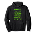 Bonneville Salt Flats Motorcycle Hoodie - Fun Novelty Design for Adults - T-Shirt, Sweatshirt, Hoodie