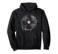 Turntable Vinyl Record Player Hoodie - Fun Novelty Design for Adults - T-Shirt, Sweatshirt, Hoodie