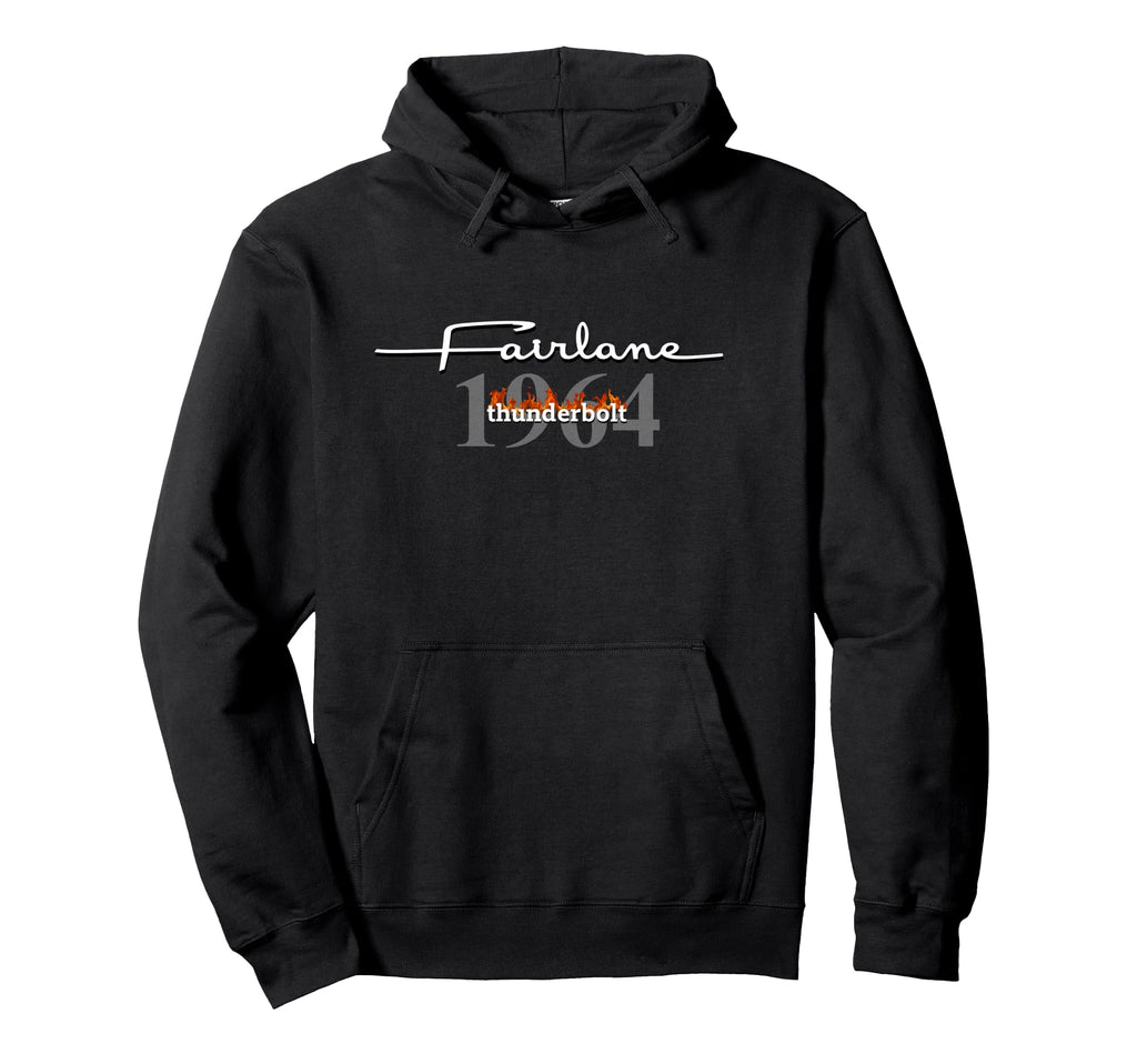 1964 Thunderbolt Emblem Fairlane 427 V8 Hoodie - Novelty Apparel Unisex - T-Shirt, Sweatshirt, Hoodie