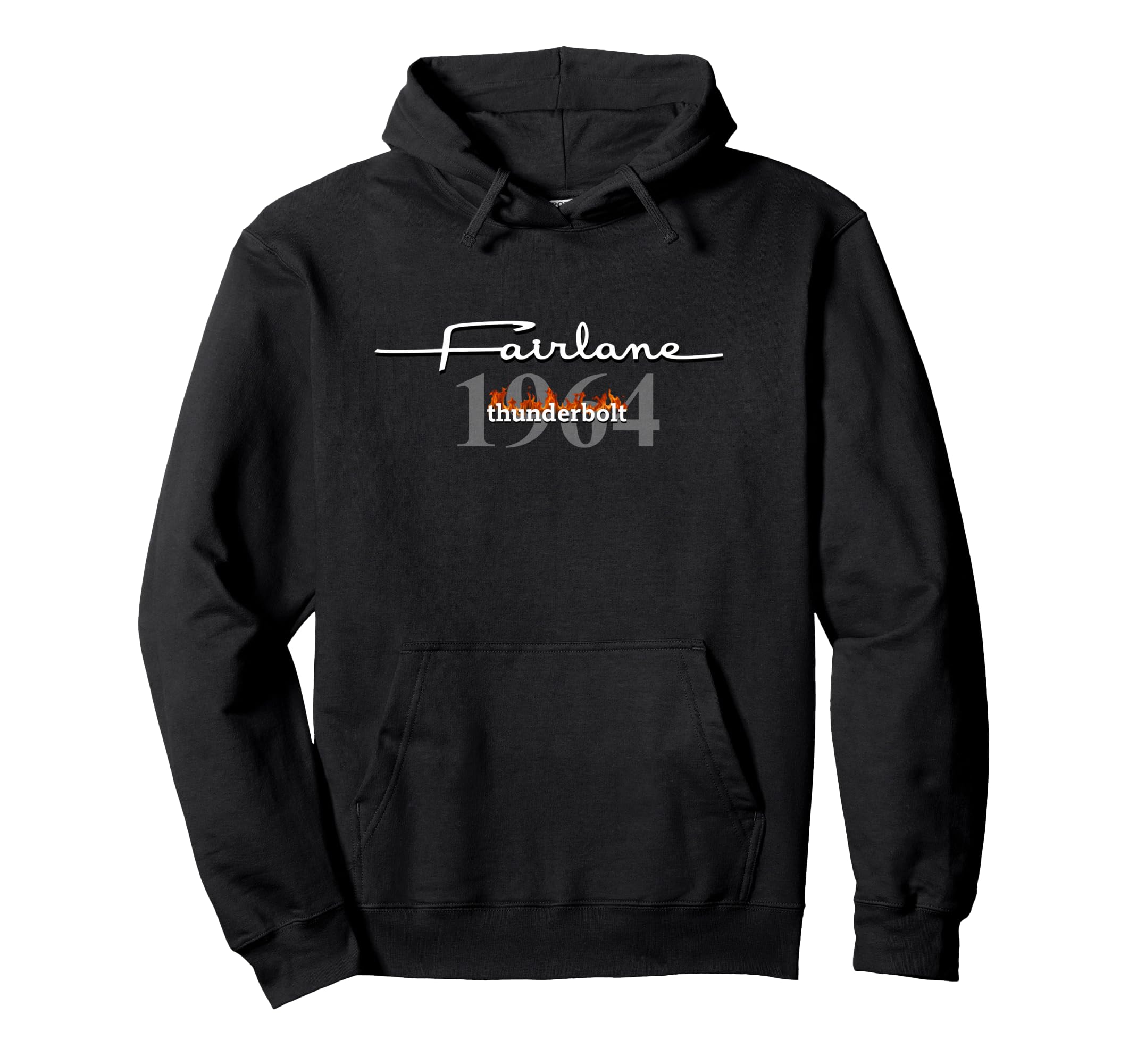 1964 Thunderbolt Emblem Fairlane 427 V8 Hoodie - Novelty Apparel Unisex - T-Shirt, Sweatshirt, Hoodie