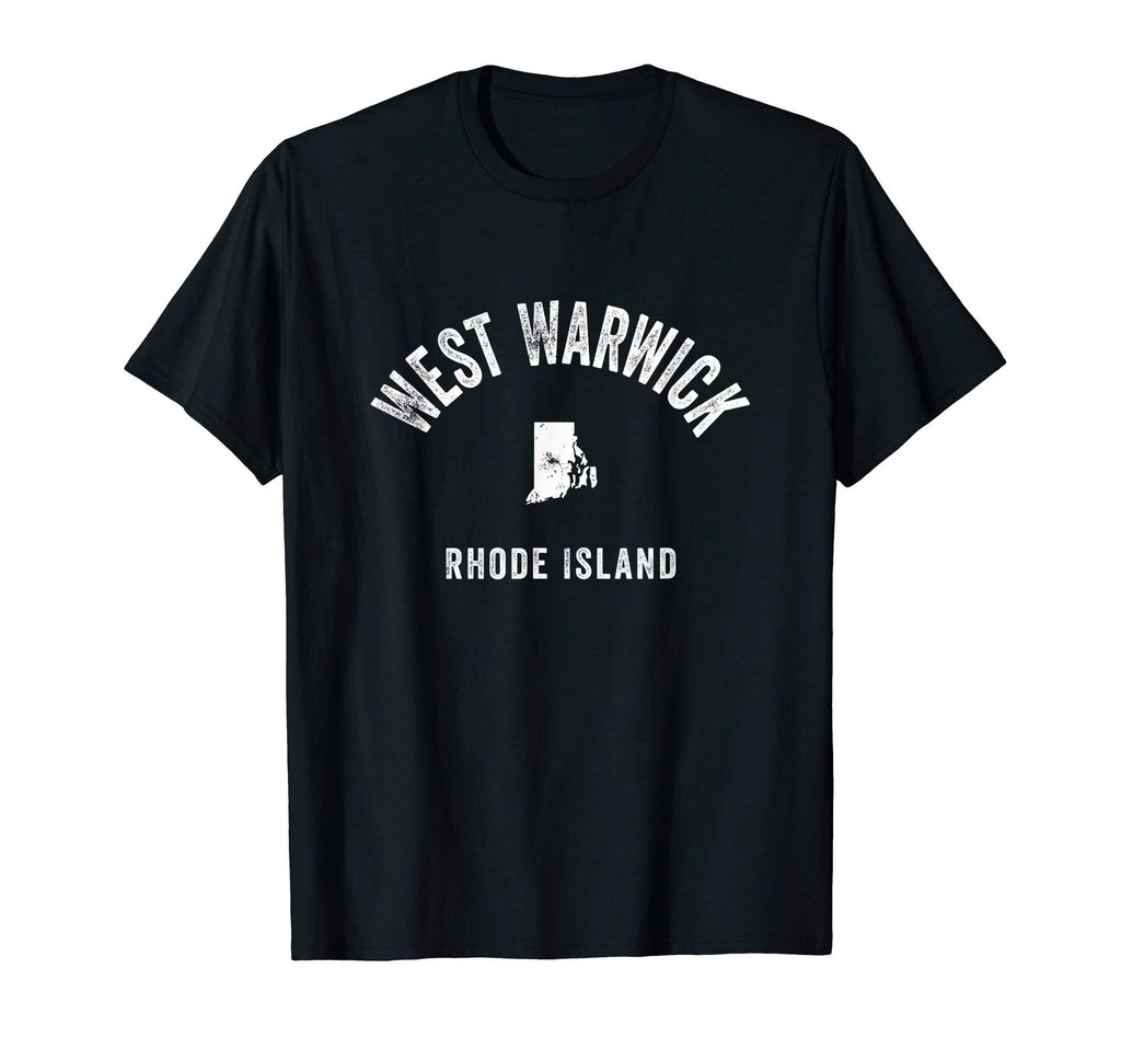 West Warwick Rhode Island Ri 70S Athletic T-Shirt - Graphic Print Unisex - T-Shirt, Sweatshirt, Hoodie