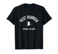 West Warwick Rhode Island Ri 70S Athletic T-Shirt - Graphic Print Unisex - T-Shirt, Sweatshirt, Hoodie