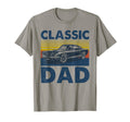 Dad Muscle Car Daddy Papa Fathers T-Shirt - Unique Graphic Men Women - T-Shirt, Sweatshirt, Hoodie