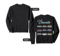 Evolution Chevelle Ss Hotrod Muscle Sweatshirt - Graphic Print for Adults - T-Shirt, Sweatshirt, Hoodie