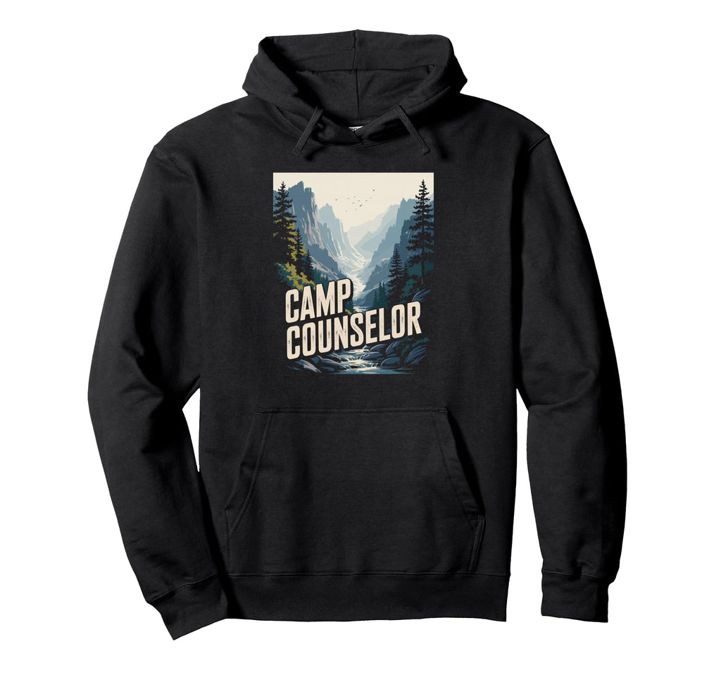 Funny Camp Counselor Wilderness Hoodie - Casual Everyday Wear Men Women - T-Shirt, Sweatshirt, Hoodie