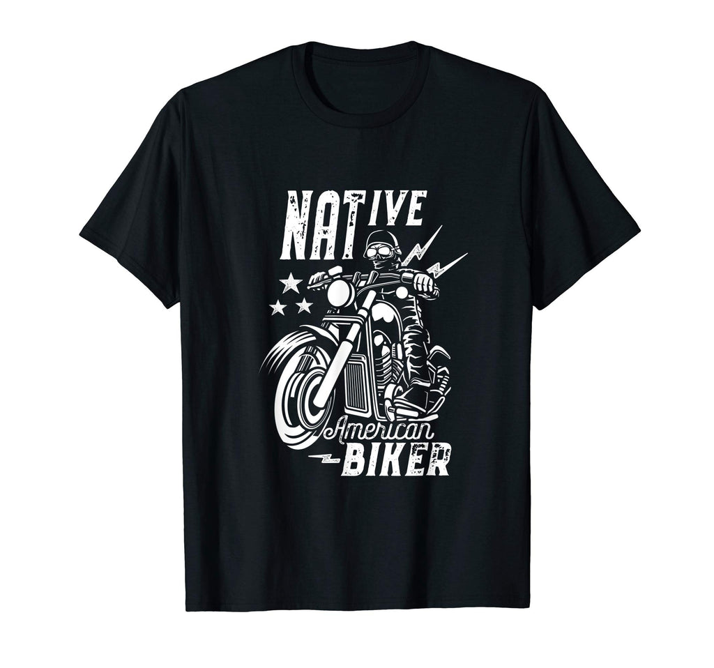 Native American Indian Biker T-Shirt - Streetwear Style Men Women - T-Shirt, Sweatshirt, Hoodie