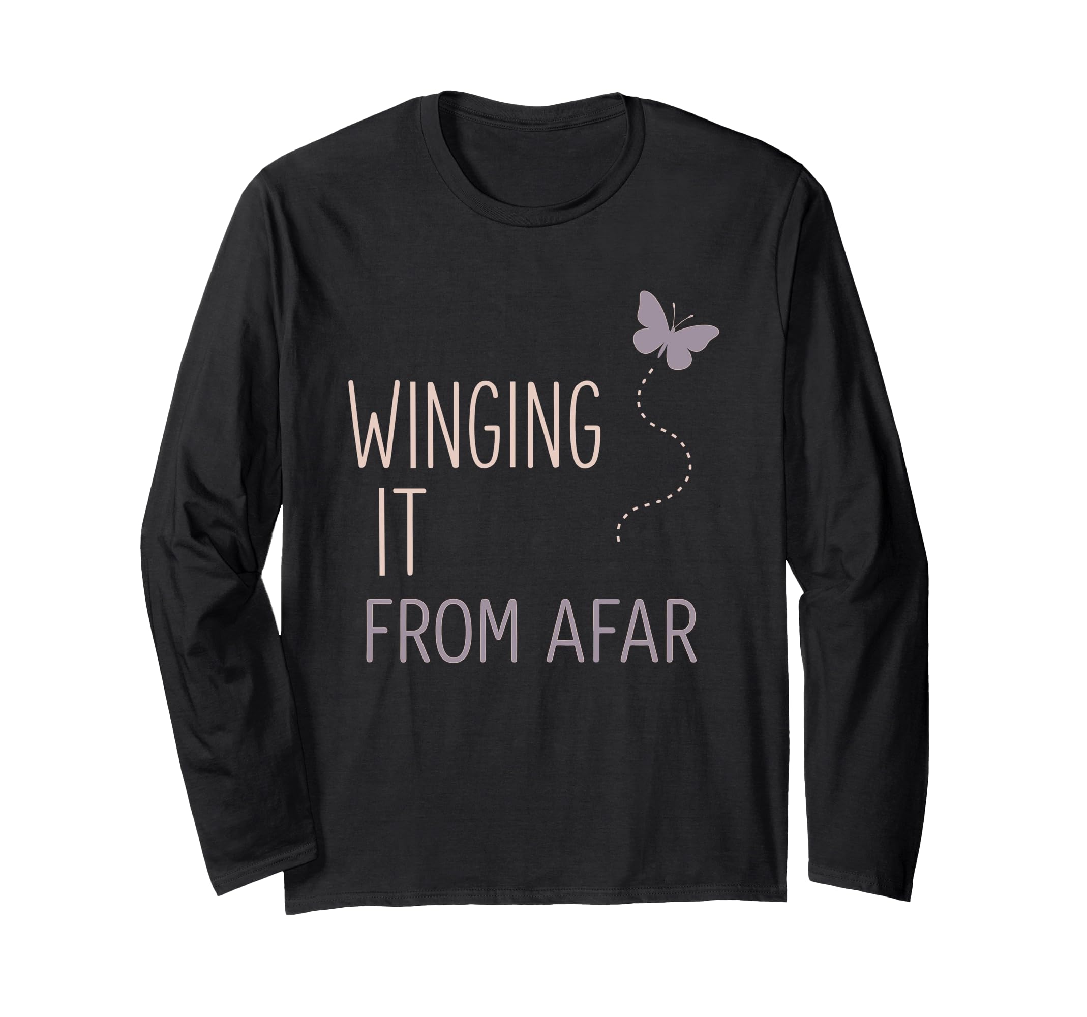 Anti Social Butterfly Introvert Meme T-Shirt - Minimalist Print Unisex - T-Shirt, Sweatshirt, Hoodie