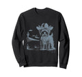 Ufo Cowboy Yorkshire Terrier Sweatshirt - Casual Everyday Wear for Adults - T-Shirt, Sweatshirt, Hoodie