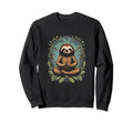 Yoga Sloth Meditation Zen Sweatshirt - Aesthetic Graphic Unisex - T-Shirt, Sweatshirt, Hoodie