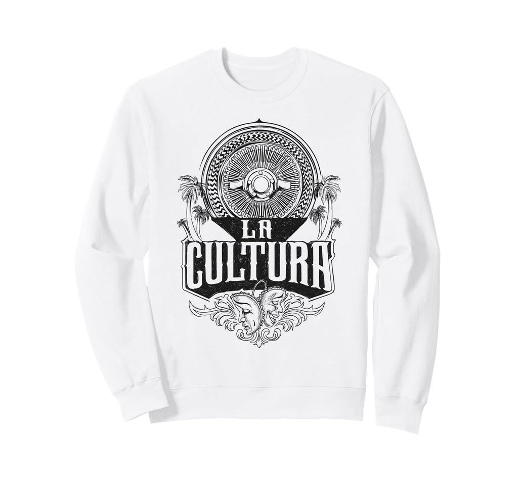 Chicano Mexican Culture Lowriders Sweatshirt - Novelty Apparel for Adults - T-Shirt, Sweatshirt, Hoodie