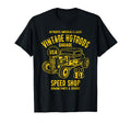 Speed Shop Hotrod Car Distressed T-Shirt - Fun Novelty Design Men Women - T-Shirt, Sweatshirt, Hoodie