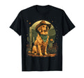Golden Retriever Cowboy Dog T-Shirt - Casual Everyday Wear Men Women - T-Shirt, Sweatshirt, Hoodie