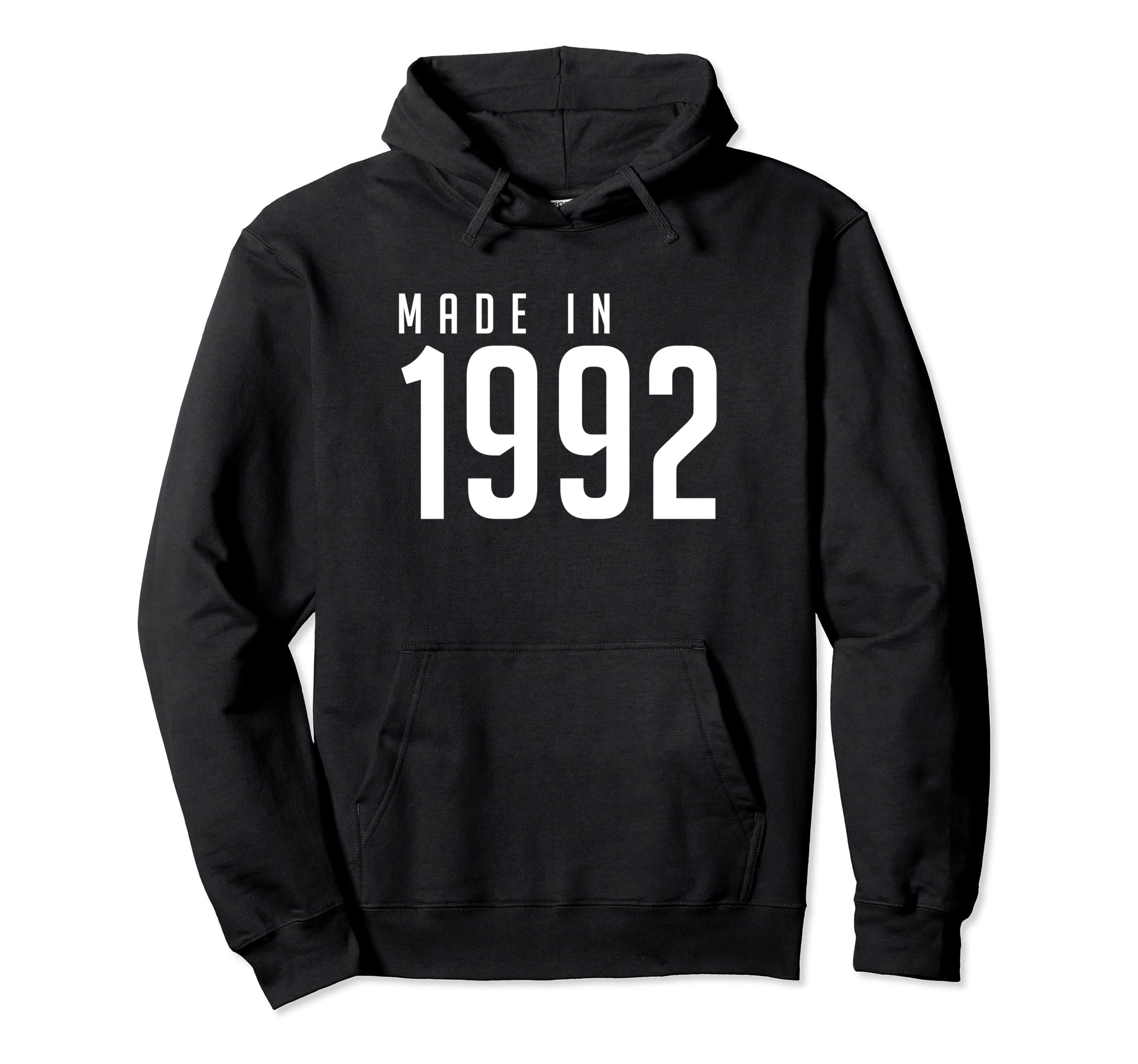 Made 1992 90S 1992 Typography Gift Hoodie - Streetwear Style Unisex - T-Shirt, Sweatshirt, Hoodie
