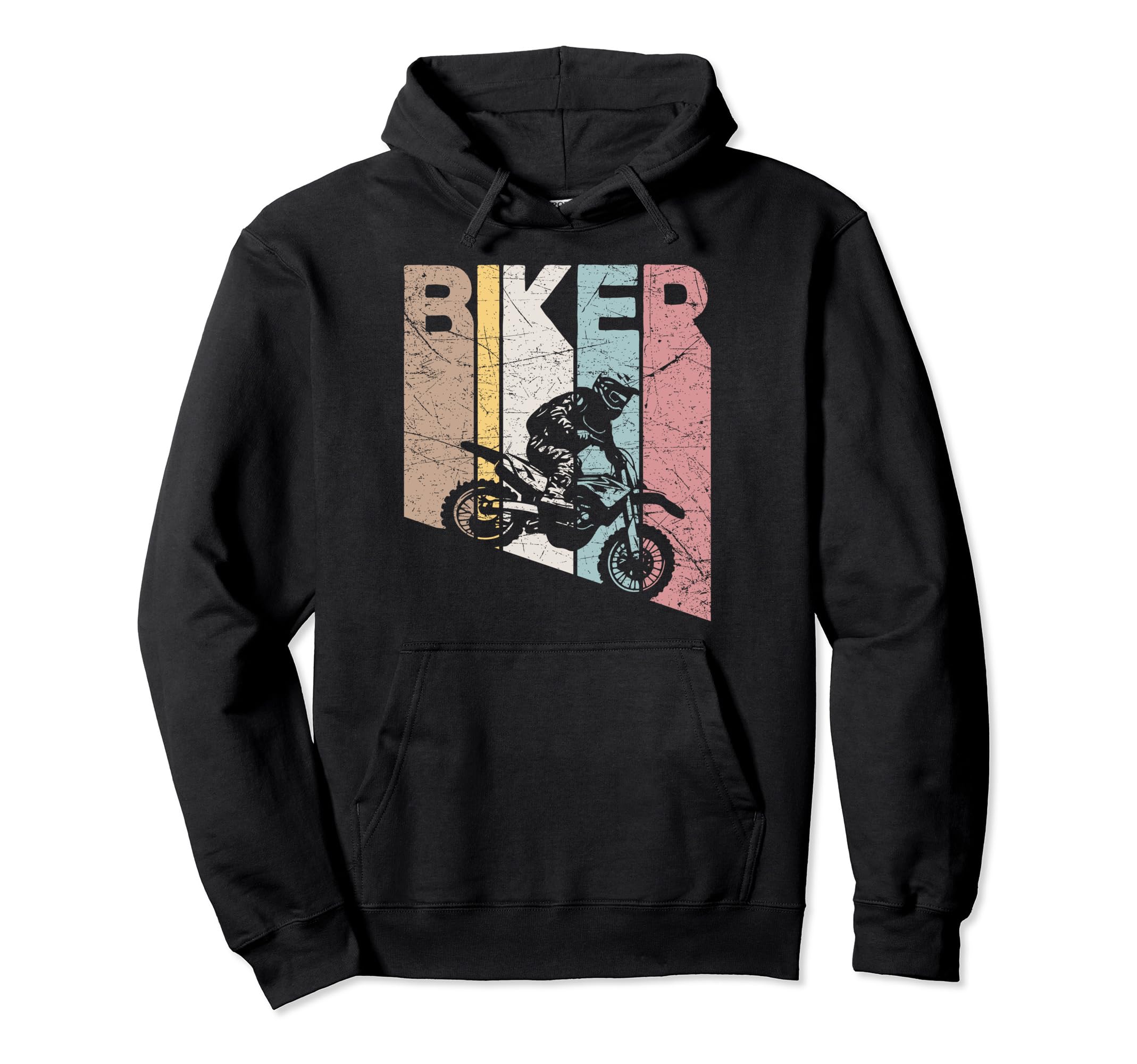 Motocross Biker Off Road Bike Rider Hoodie - Casual Everyday Wear Unisex - T-Shirt, Sweatshirt, Hoodie