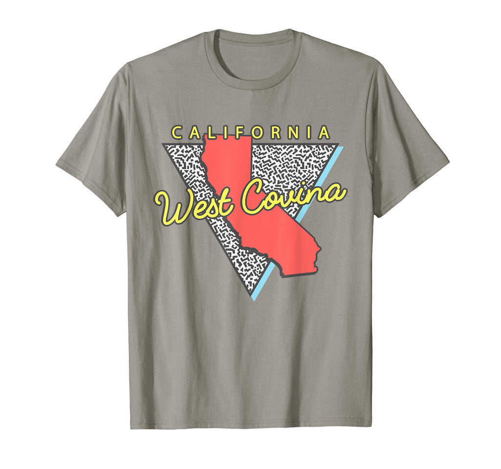 West Covina Ca Souvenir California T-Shirt - Custom Art Print Unisex - T-Shirt, Sweatshirt, Hoodie
