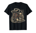 Cowboy Boots And Hat Western T-Shirt - Graphic Print Men Women - T-Shirt, Sweatshirt, Hoodie