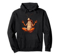 Meditation Cockroach Yoga Pose Relaxing Hoodie - Unique Graphic for Adults - T-Shirt, Sweatshirt, Hoodie