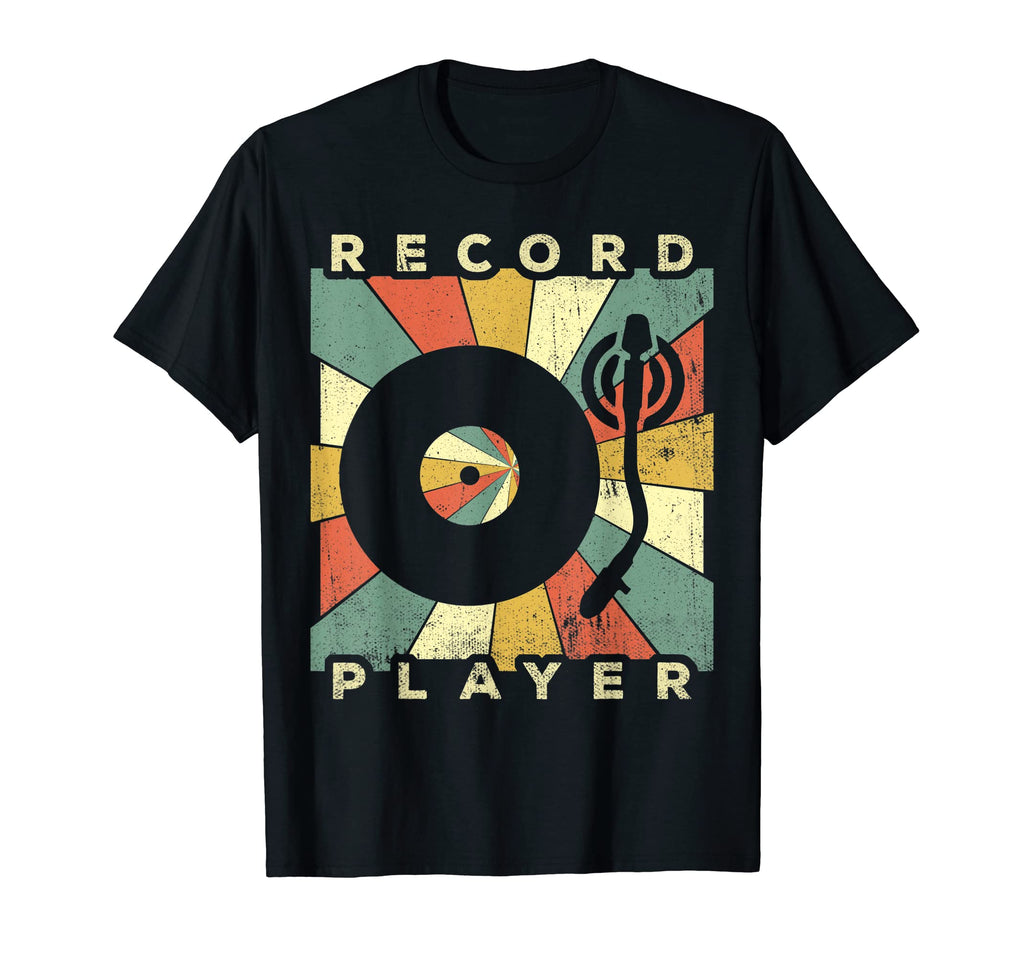 Vinyl Record Player Gift T-Shirt - Trendy Graphic Men Women - T-Shirt, Sweatshirt, Hoodie