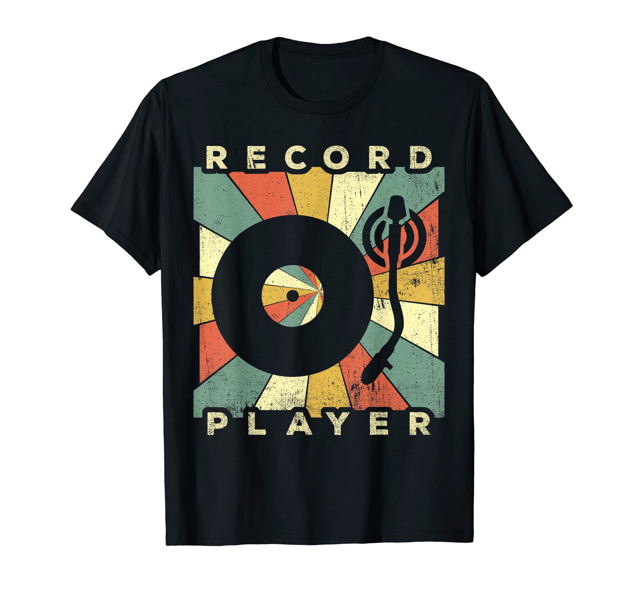 Vinyl Record Player Gift T-Shirt - Trendy Graphic Men Women - T-Shirt, Sweatshirt, Hoodie