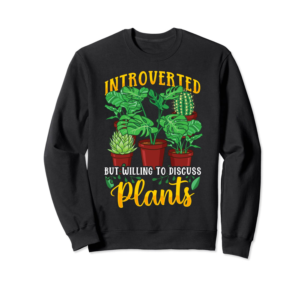 Introverted But Willing To Discuss Sweatshirt - Streetwear Style Unisex - T-Shirt, Sweatshirt, Hoodie